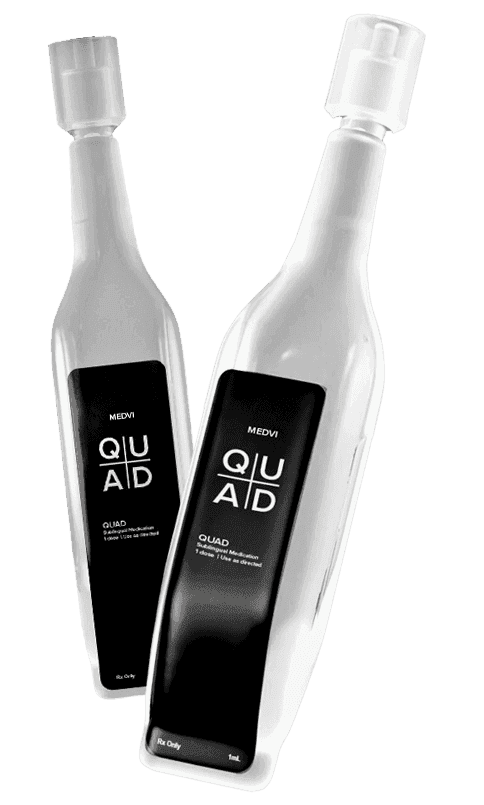 Two treatment bottles