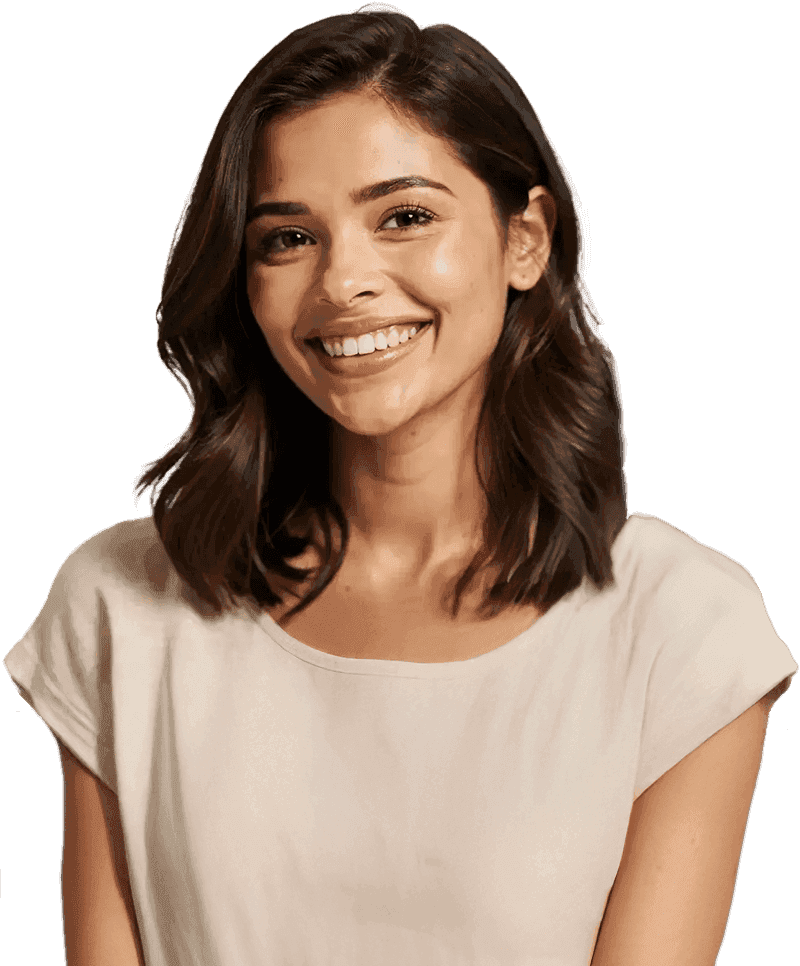 Smiling woman