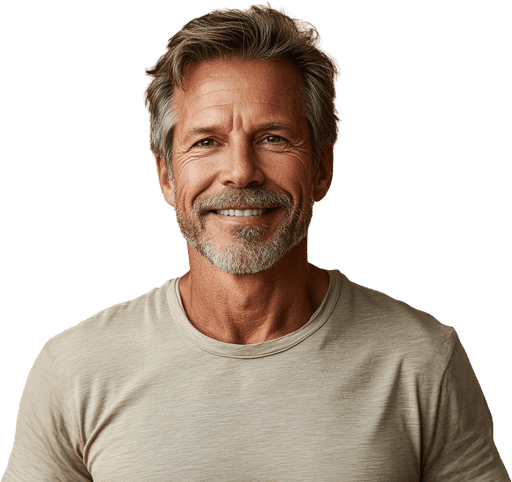 Smiling man